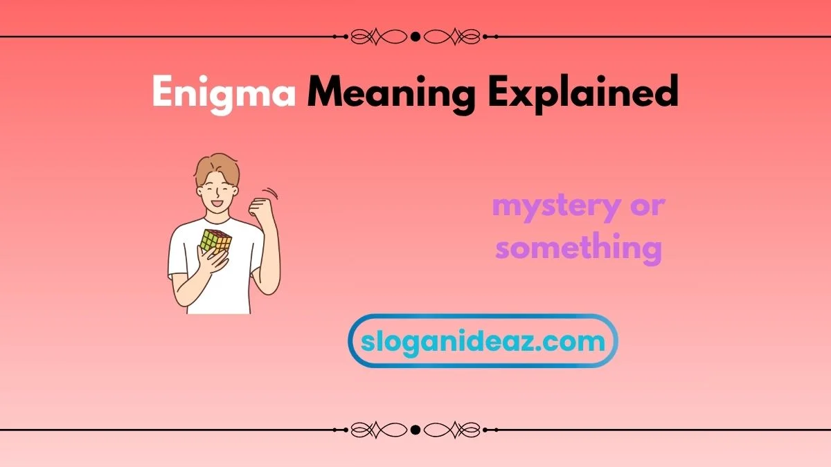 enigma meaning