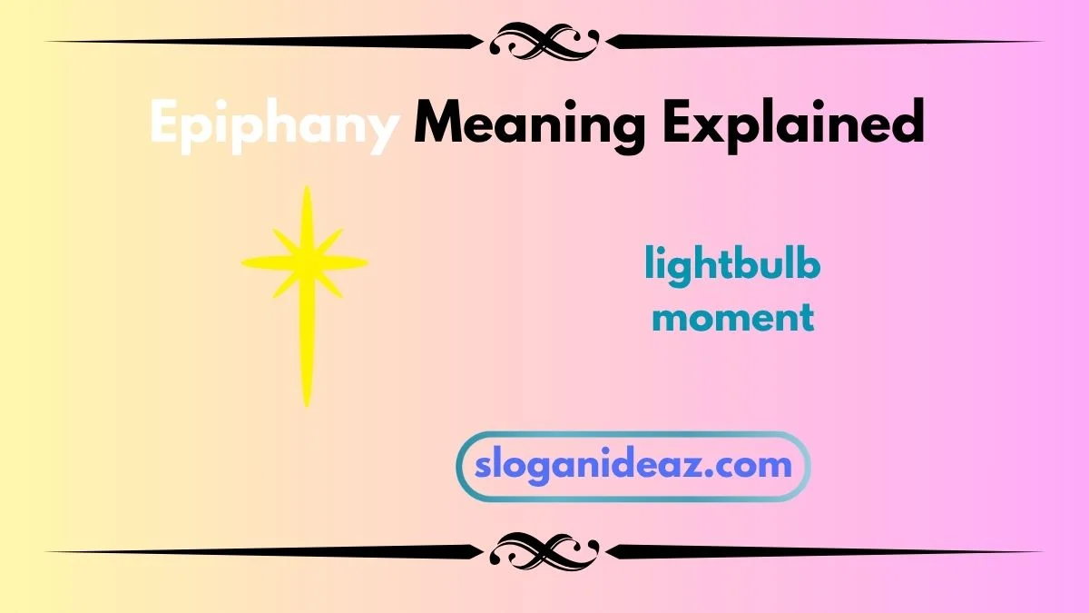 epiphany meaning