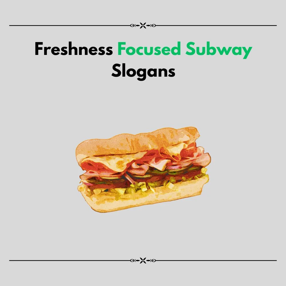 subway slogan