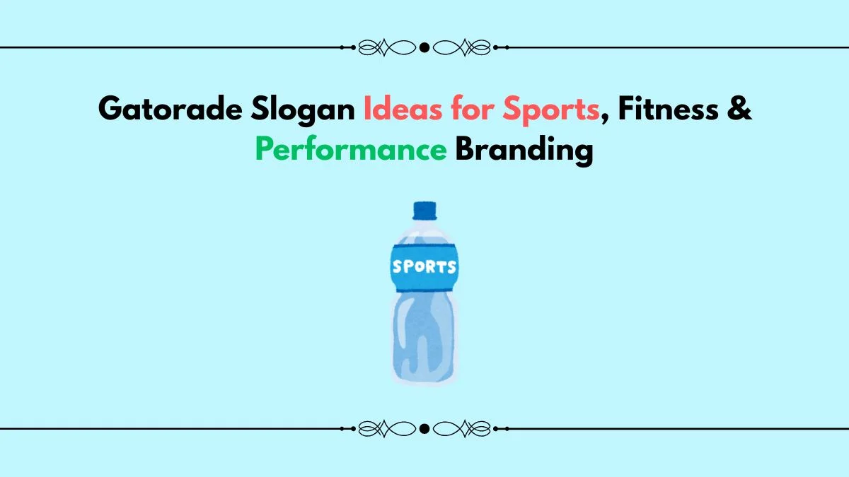 gatorade slogan