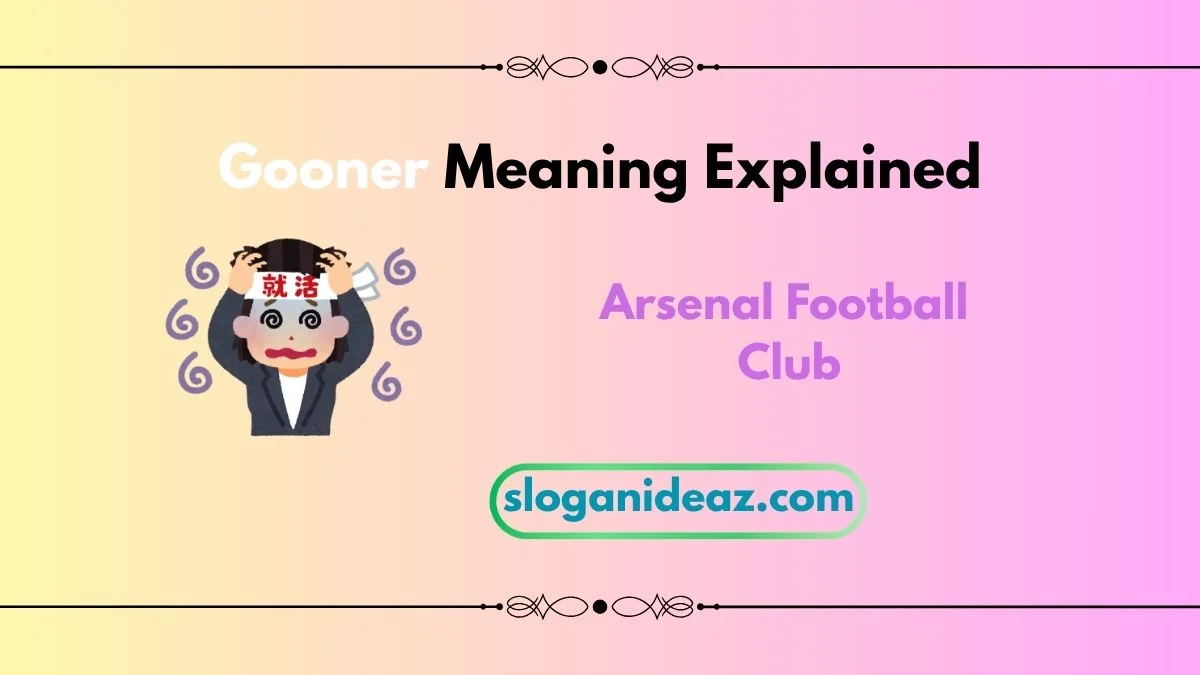 gooner meaning