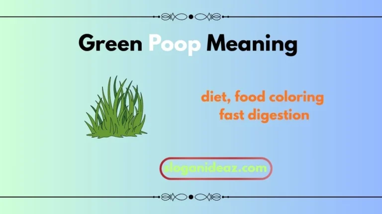 green poop meaning