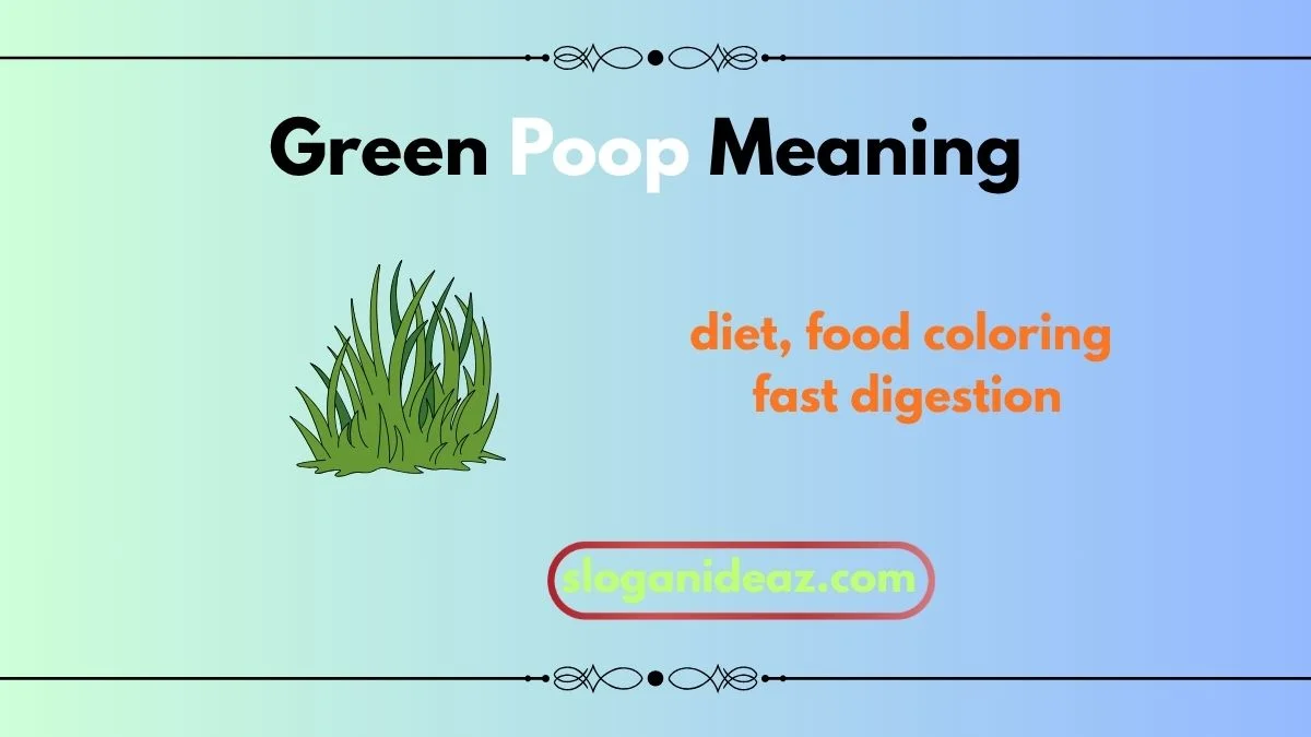 green poop meaning