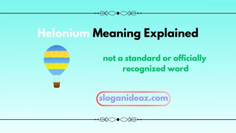 helonium meaning
