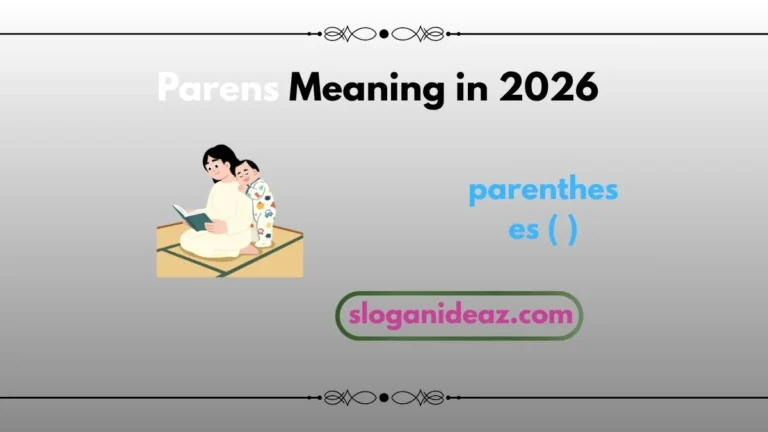 parens meaning