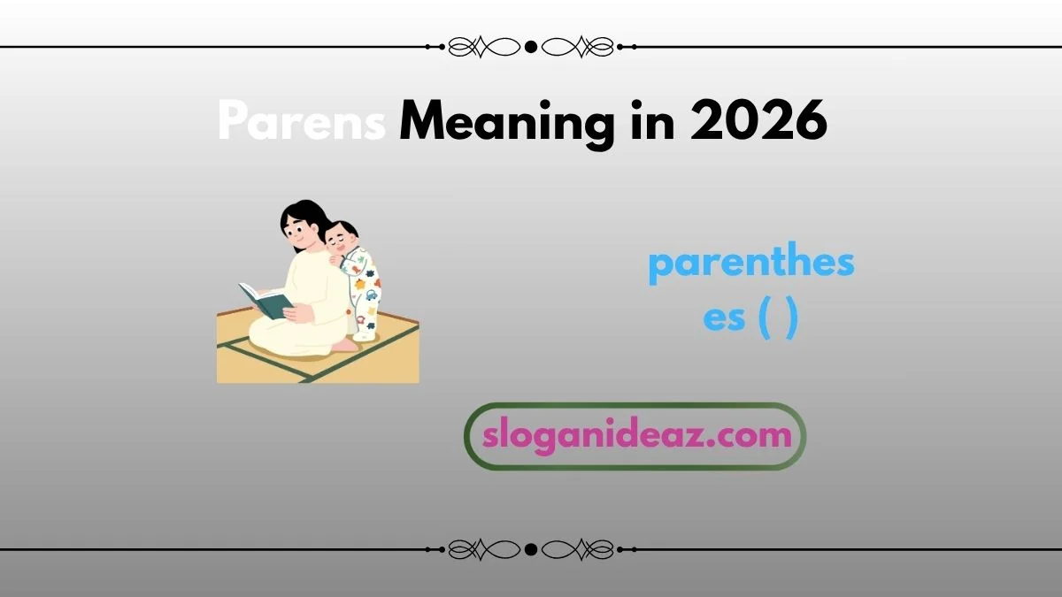parens meaning