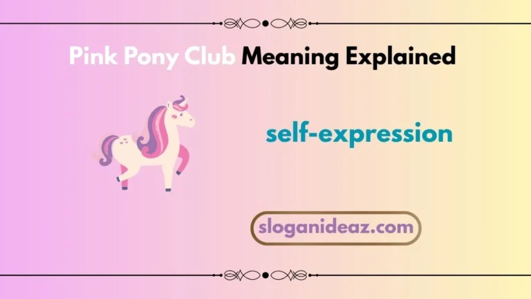 pink pony club meaning