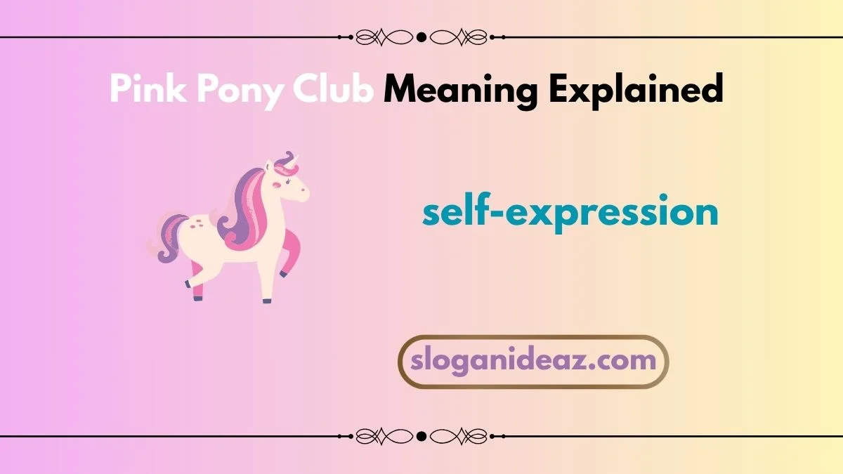 pink pony club meaning