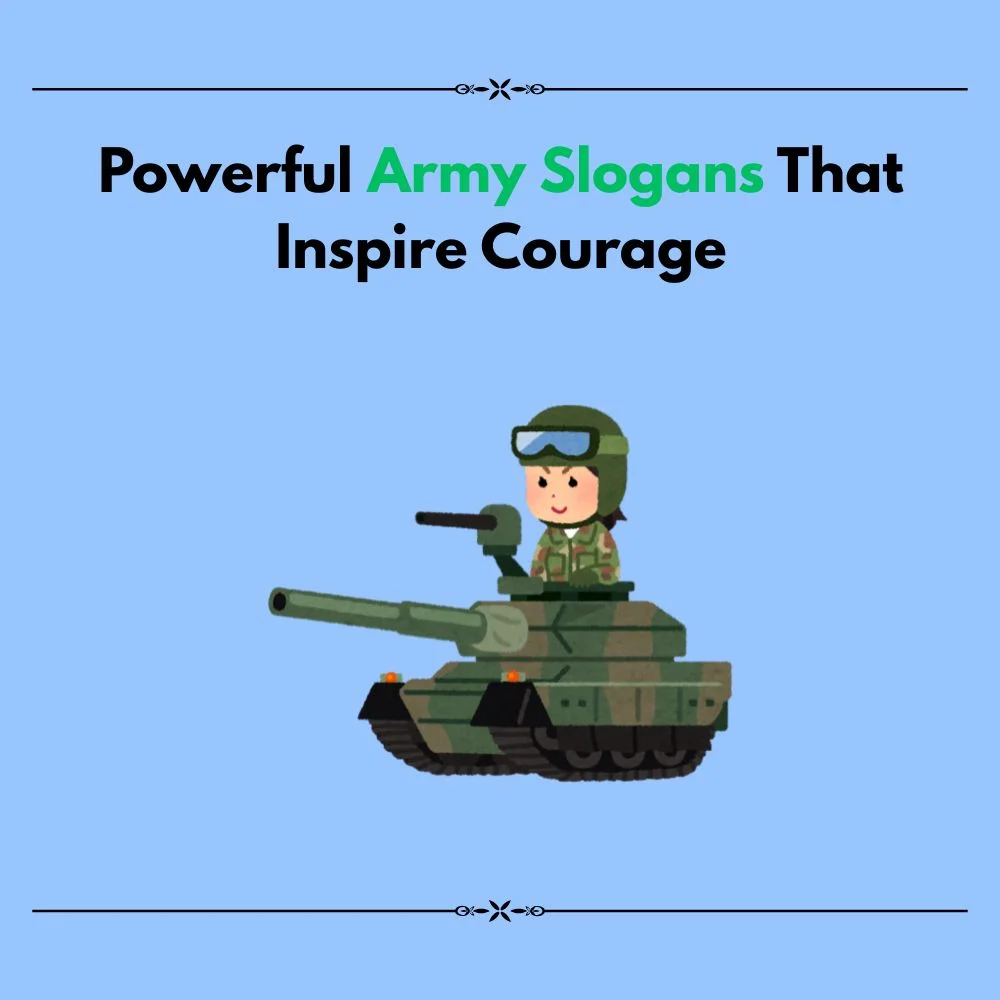 army slogan