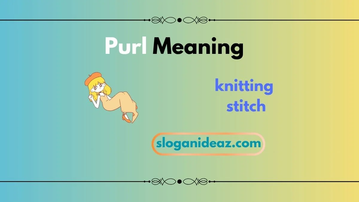 purl meaning