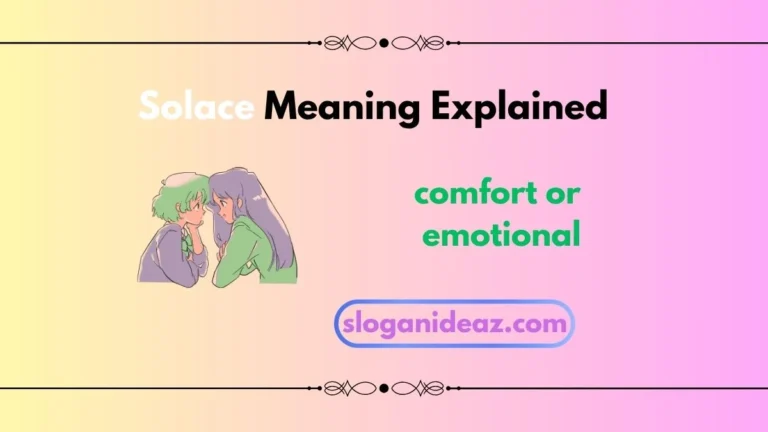 solace meaning