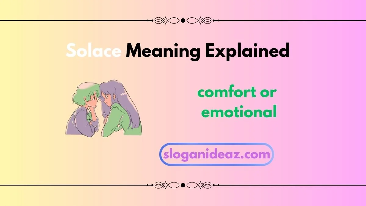 solace meaning