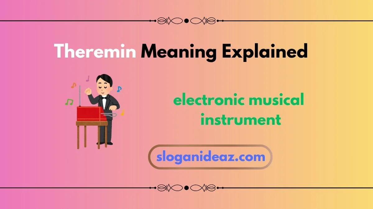 theremin meaning