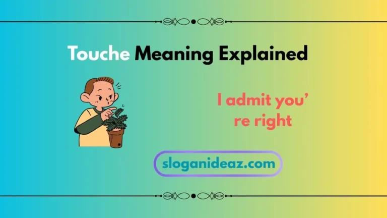 touche meaning