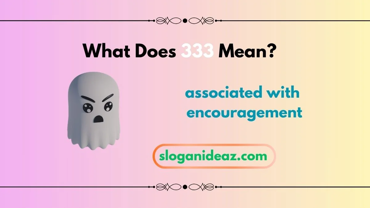 what does 333 mean