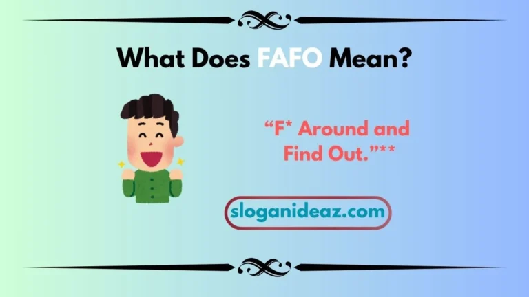 what does fafo mean