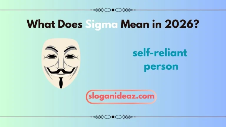 what does sigma mean