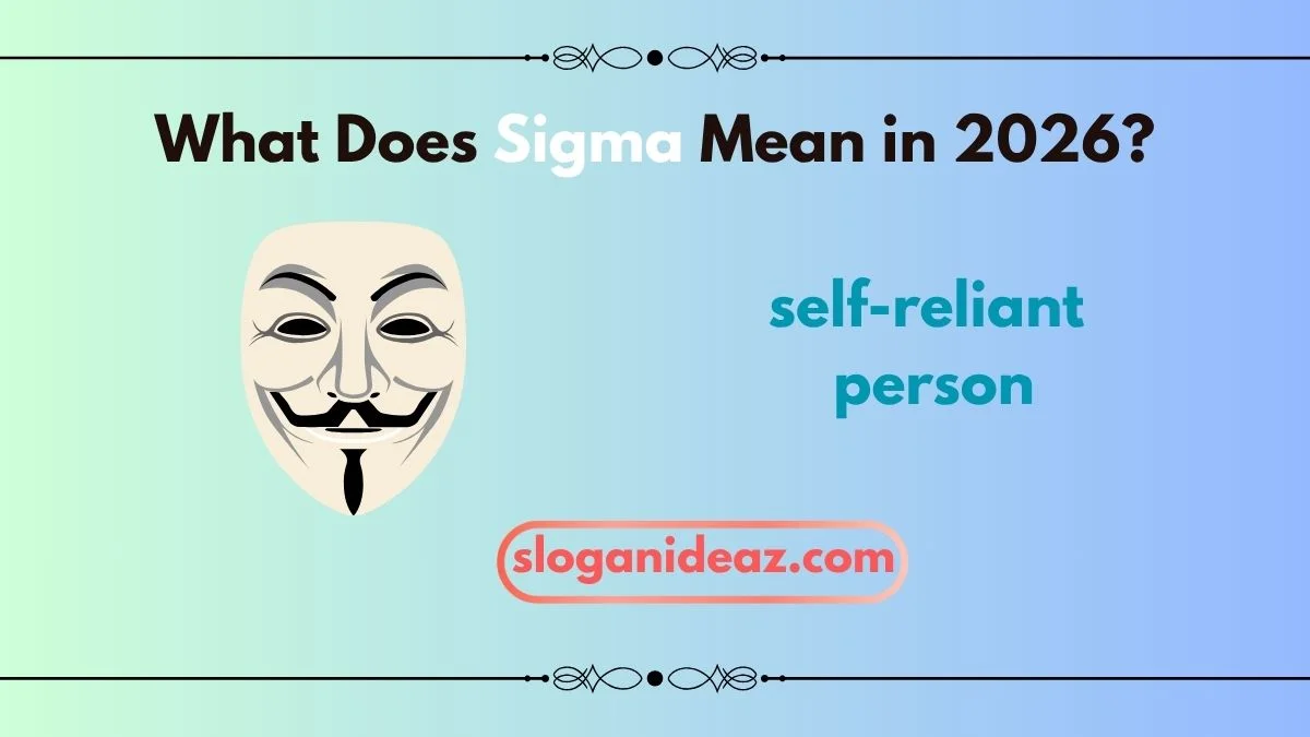 what does sigma mean
