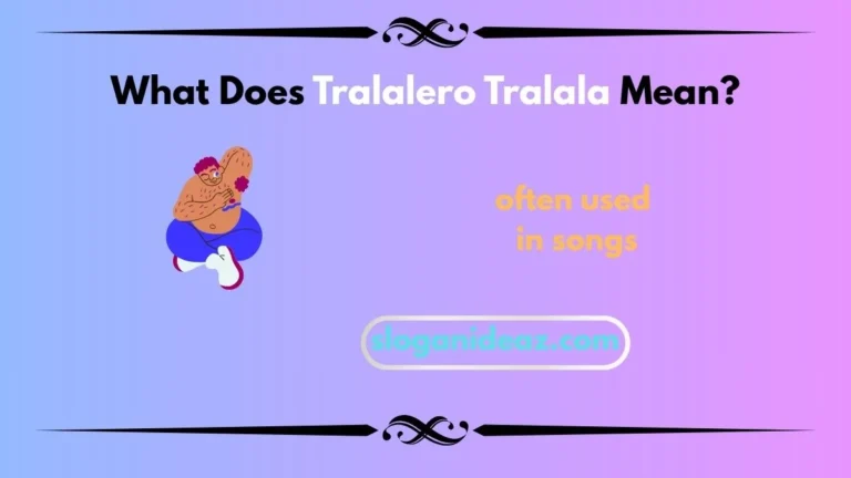 what does tralalero tralala mean