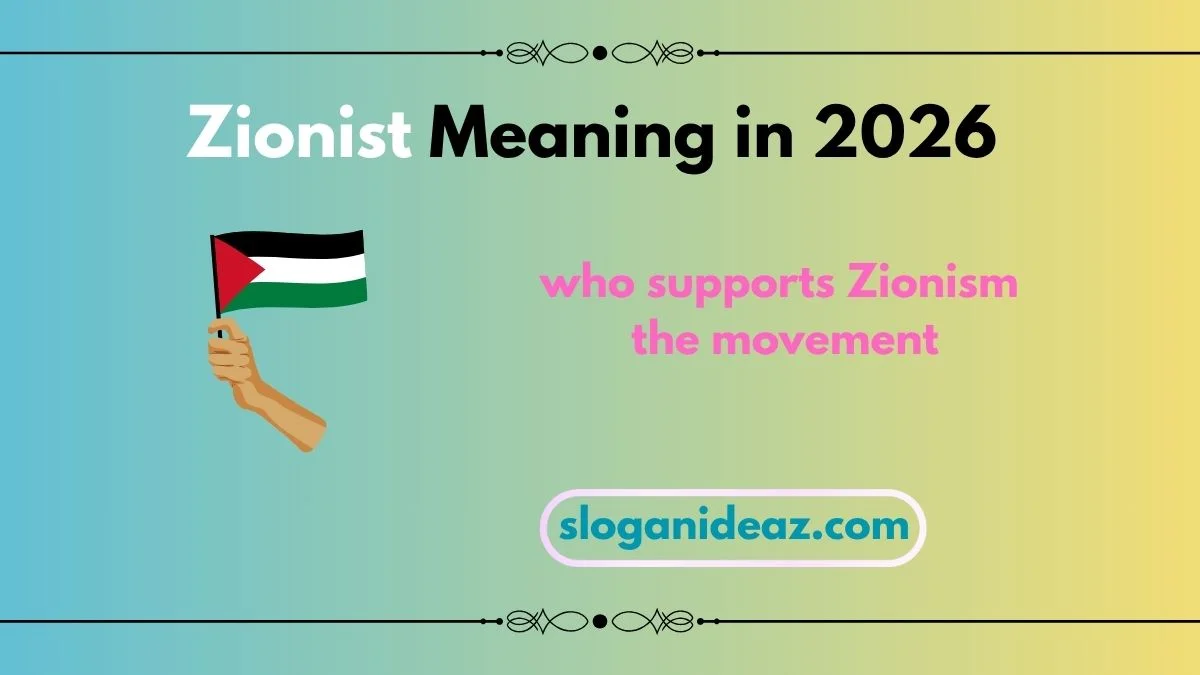 zionist meaning